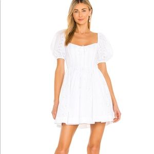 For Love & Lemons // JEAN MINI DRESS